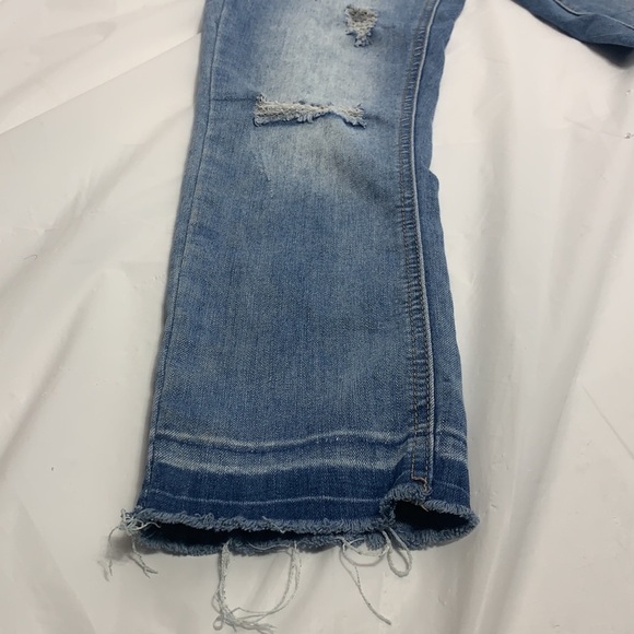 GIRL’S Indigo Rein Blue Distressed Forever Jeans Size 5 - Picture 6 of 13